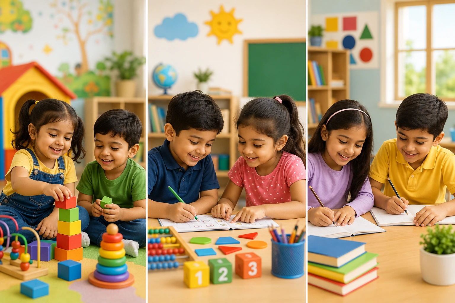 Play School vs Nursery vs Kindergarten: Which One is Right for Your Child?